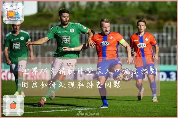 世界杯竞猜软件登录入口无法找到时该如何处理和排查问题