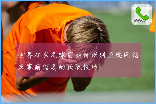 世界杯买足球前如何识别正规网站及赛前信息的获取技巧