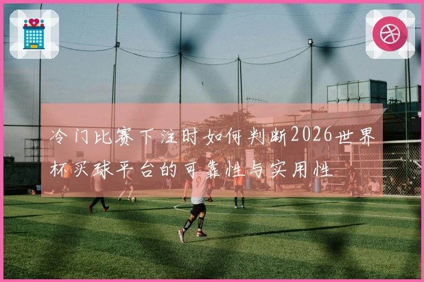 冷门比赛下注时如何判断2026世界杯买球平台的可靠性与实用性